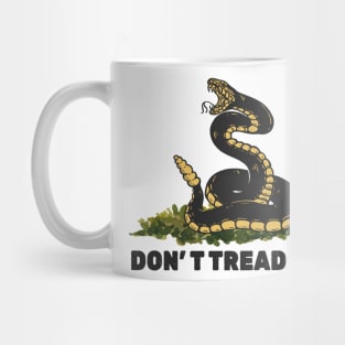 Dont tread on me - retro_yellow Mug